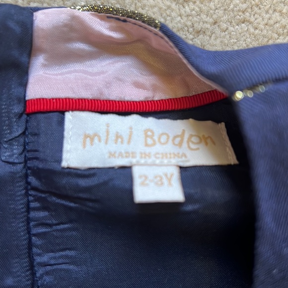 Mini Boden Polka Dot Formal Dress - Picture 4 of 5